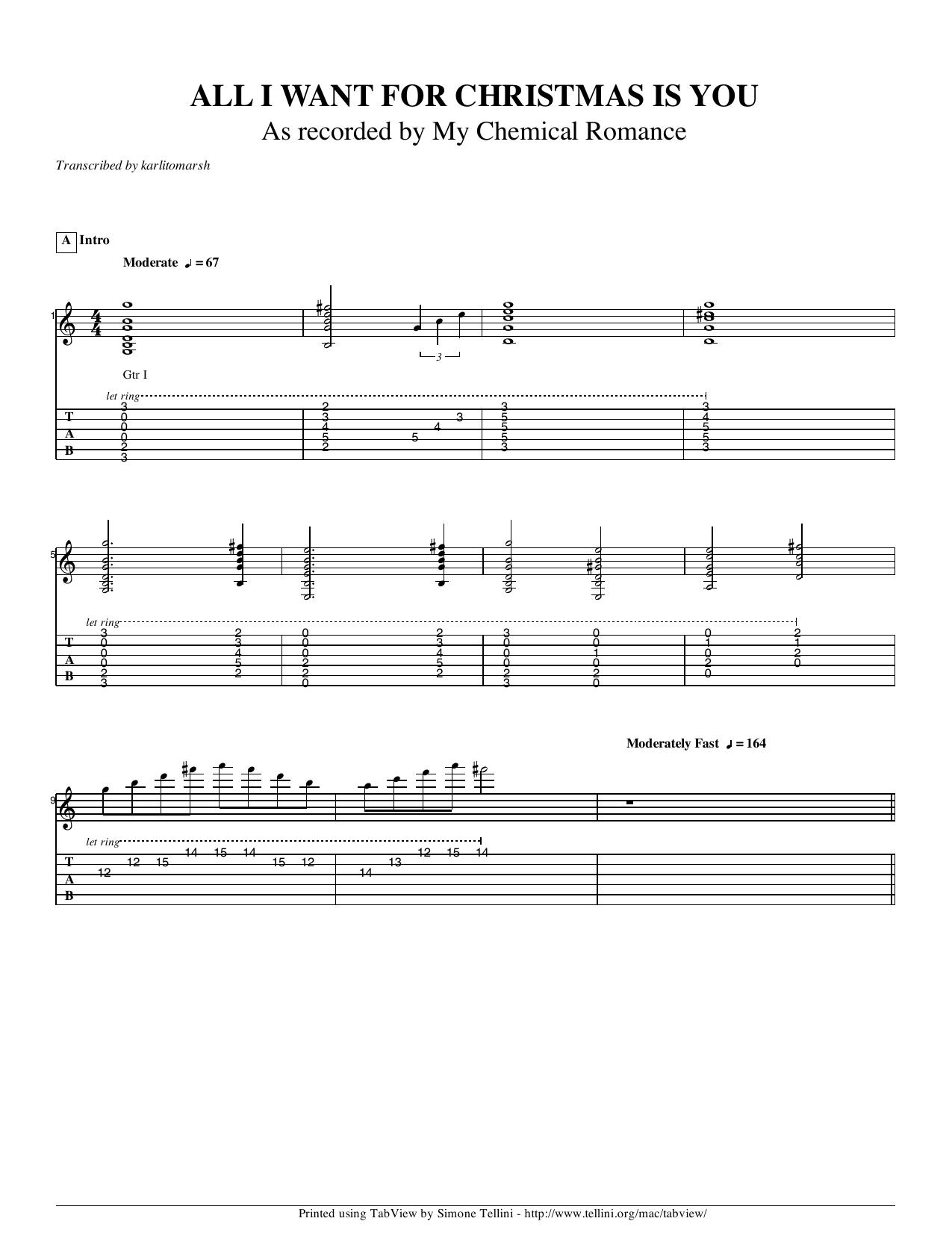 All I Want For Christmas Is You by Micah Mata