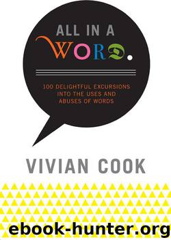 All In a Word by Vivian Cook