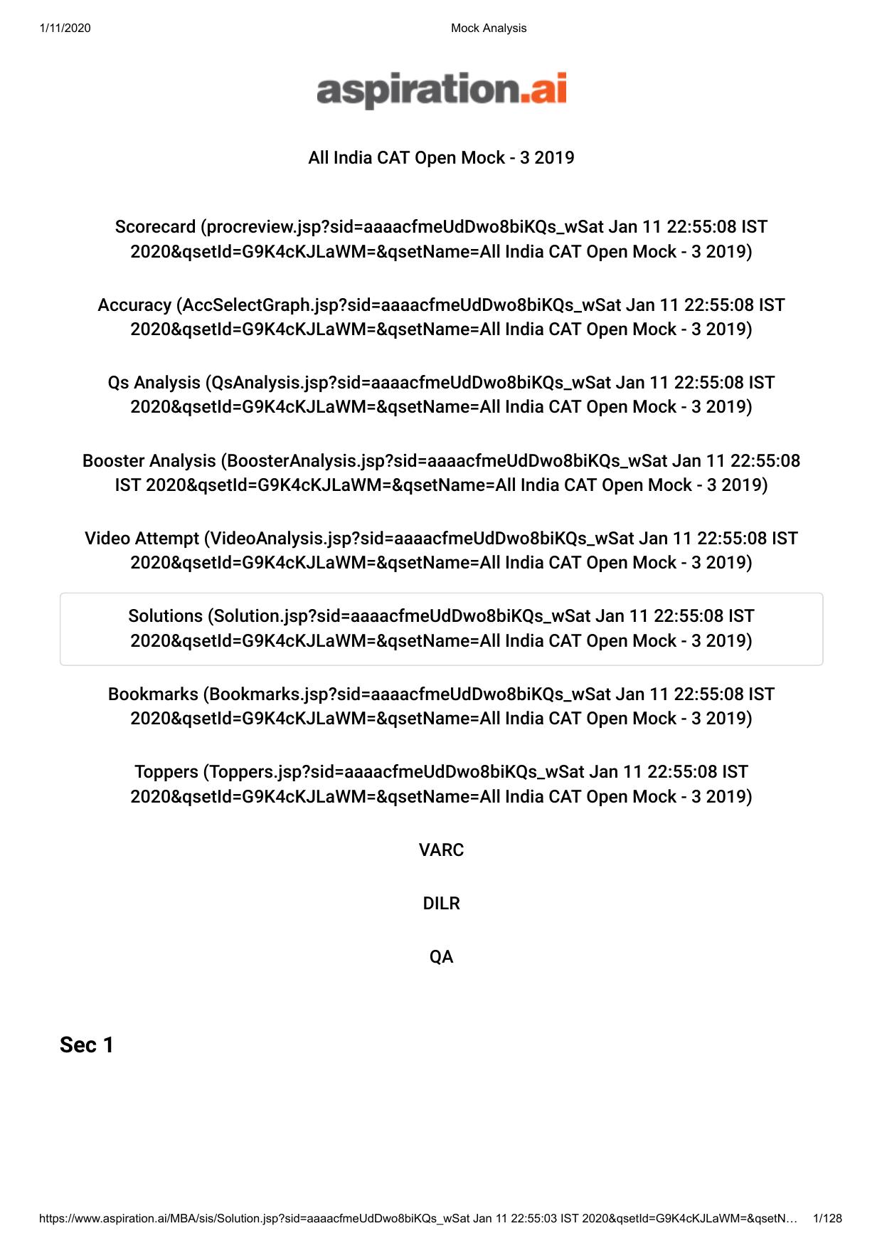All India Open Mock-3 soln by Unknown