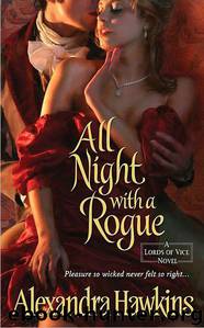 All Night With a Rogue by Hawkins Alexandra