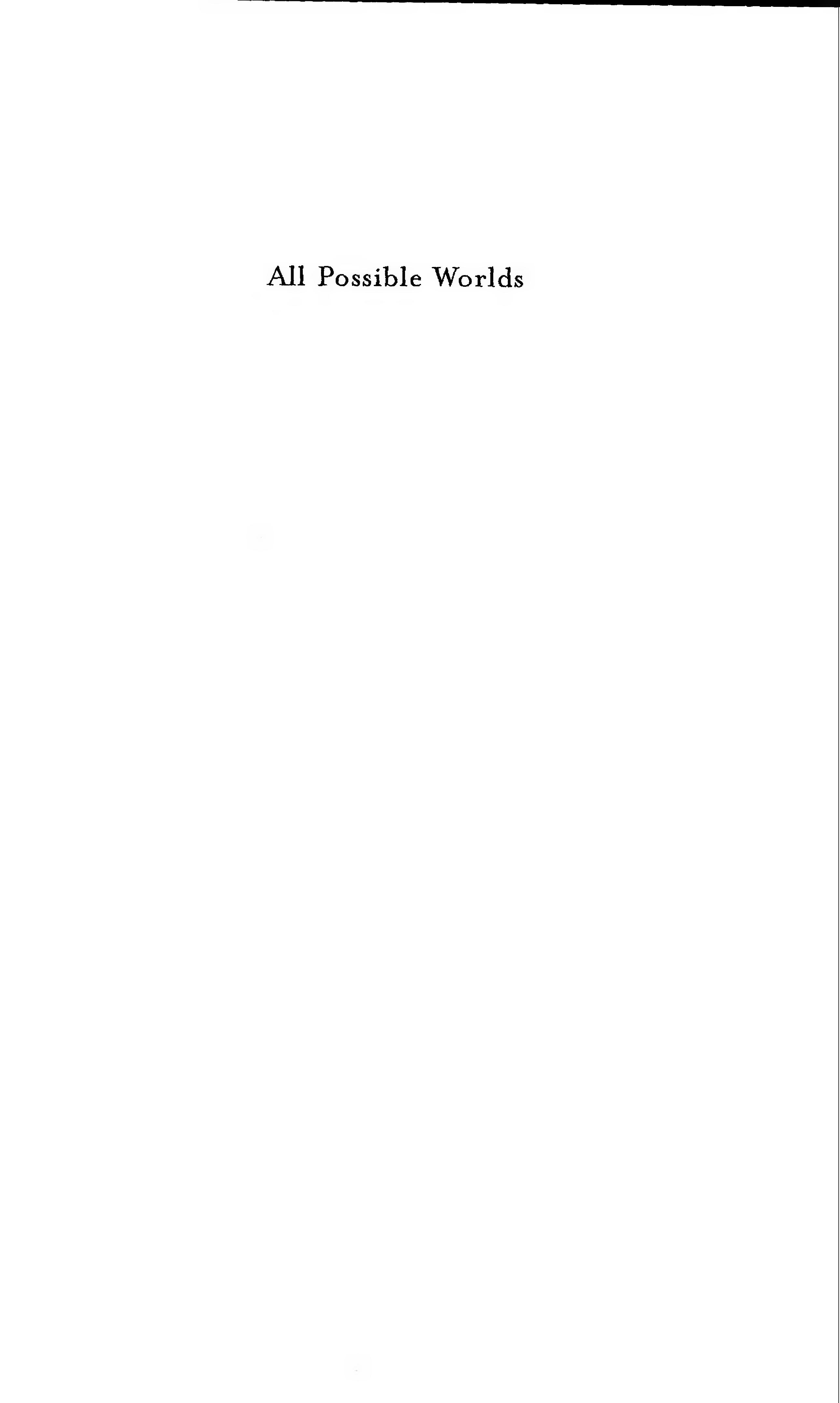 All Possible Worlds: A History of Geographical Ideas by Geoffrey J. Martin