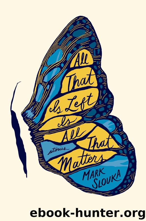 All That Is Left Is All That Matters by Mark Slouka