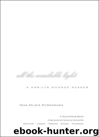 All The Available Light by Yona Zeldis McDonough