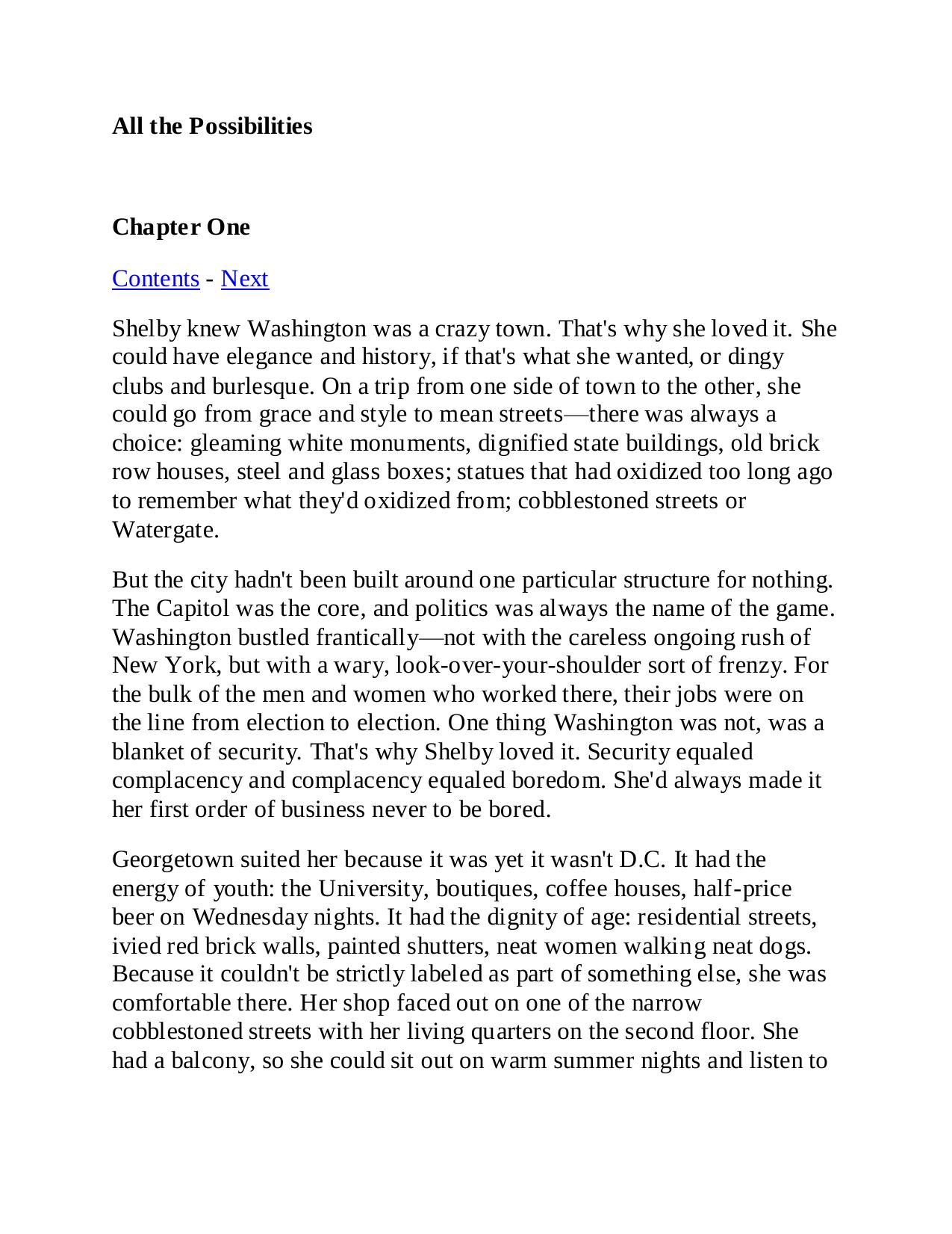 All The Possibilities-Alan-MacGregors 3-Nora Roberts(1985) by ahoffman