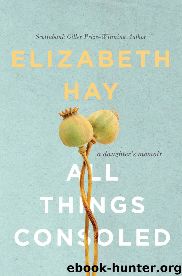 All Things Consoled by Elizabeth Hay