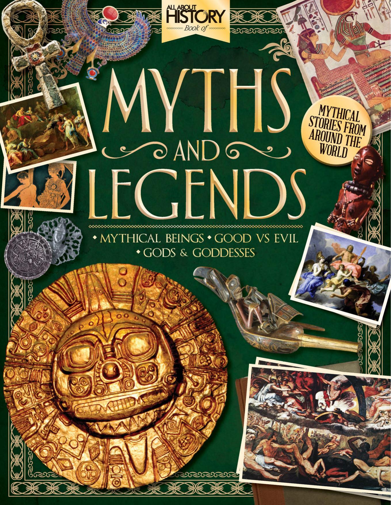 All about History Book of Myths and Legends by Unknown