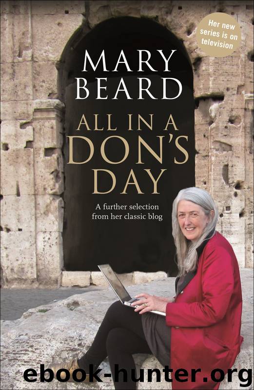 All in a Don's Day by Mary Beard
