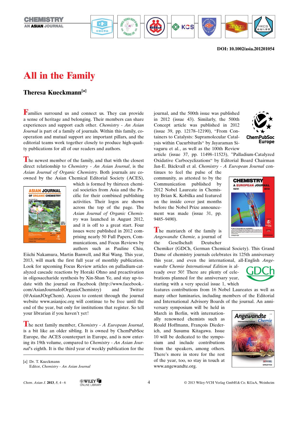 All in the Family by Unknown