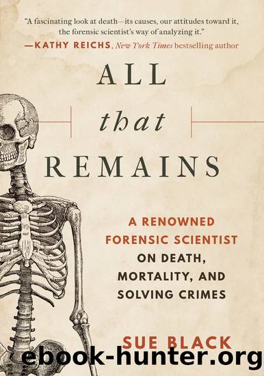 All that Remains by Sue Black