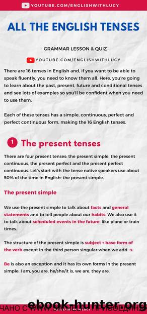 All the tenses PDF by Lol S