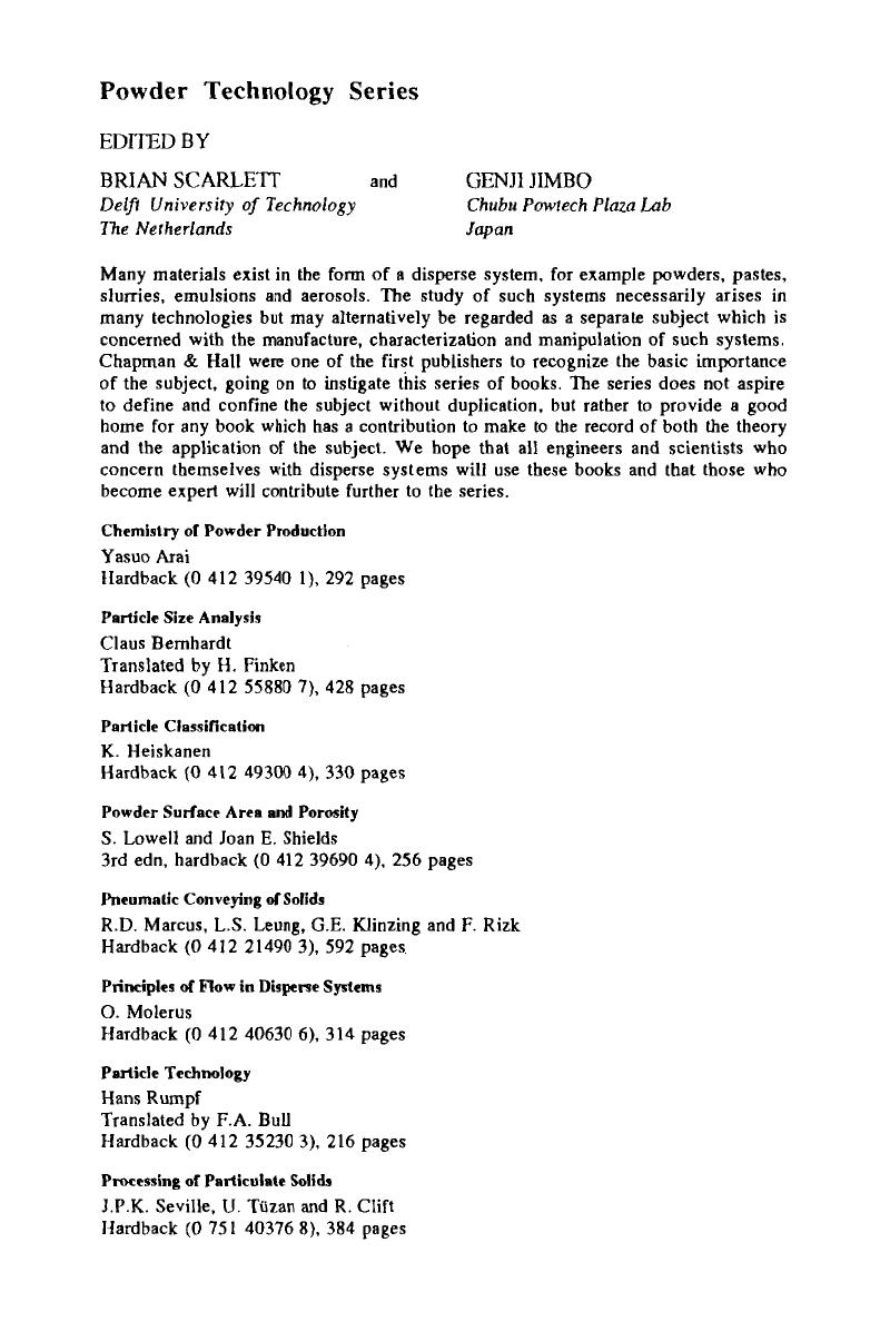 Allen T. Particle Size Measurement (vol.2) (1997)(5-th)(en)(251s) by Unknown