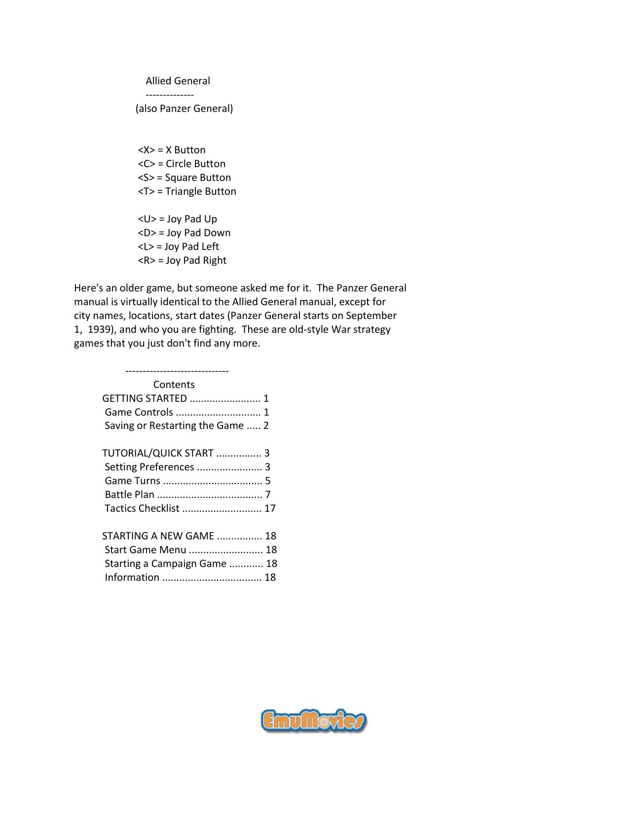 Allied General (USA) by CircoServer