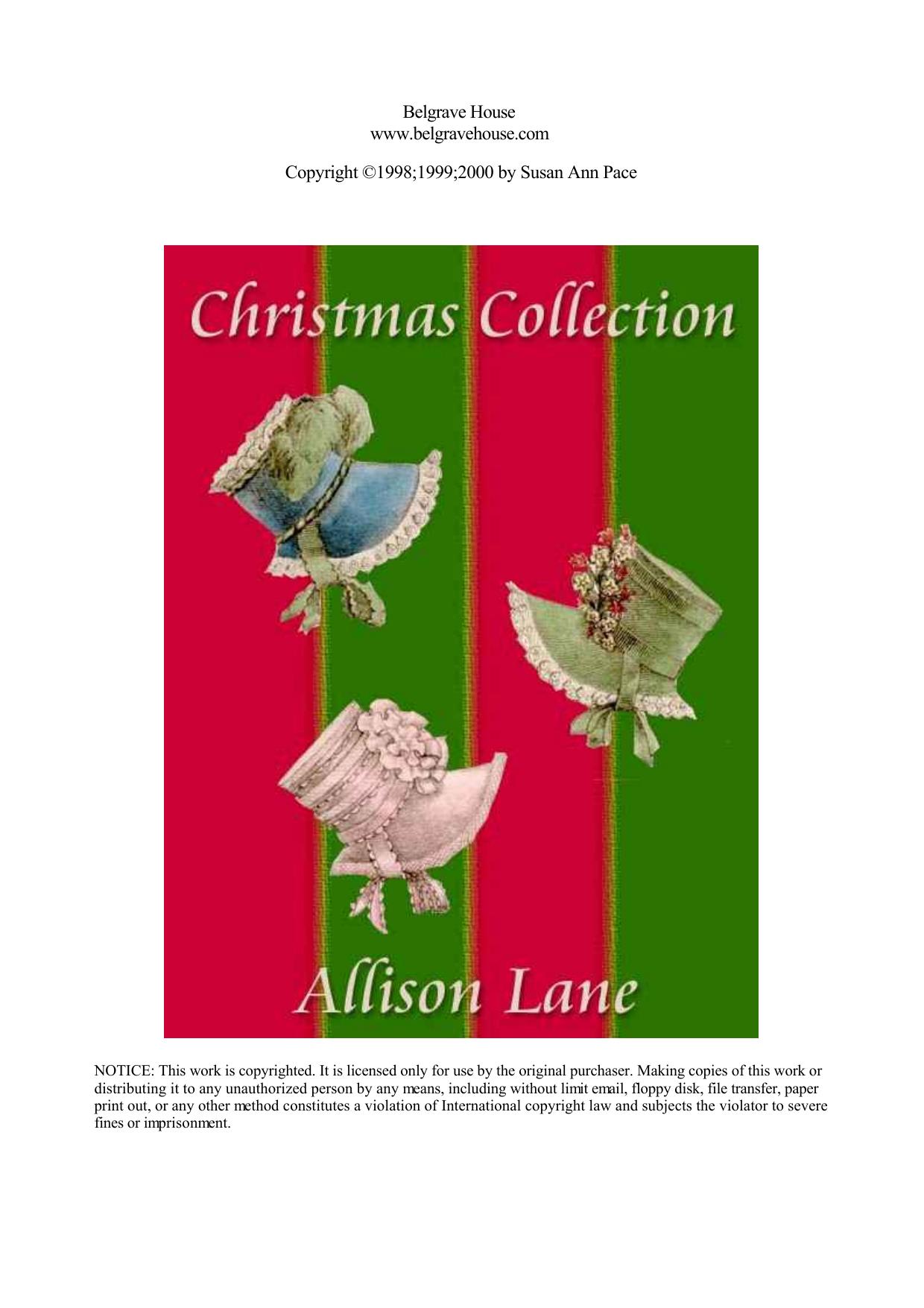 Allison Lane by Christmas Collection