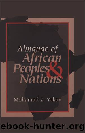 Almanac of African Peoples and Nations by Mohamad Yakan