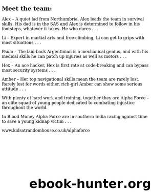 Alpha Force 7 - Blood Money by Ryan Chris
