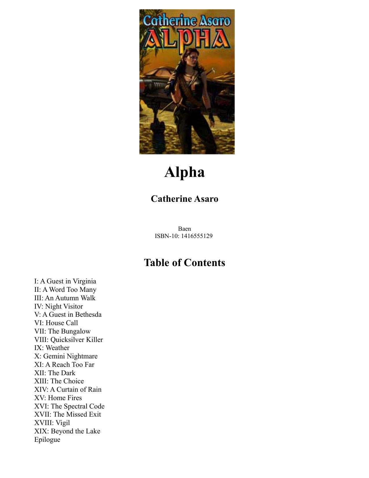 Alpha by Catherine Asaro
