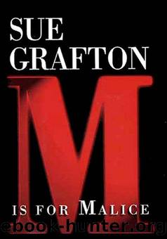 Alphabet: M is for Malice by Sue Grafton
