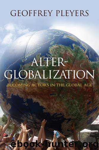 Alter-Globalization by Pleyers Geoffrey
