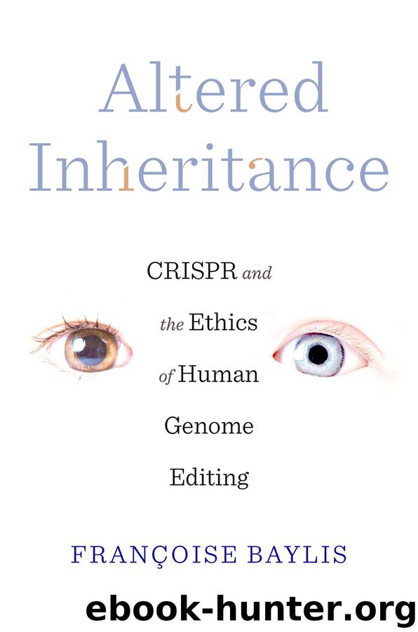 Altered Inheritance by Françoise Baylis