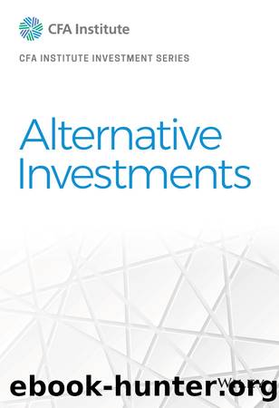 Alternative Investments by CFA Institute;