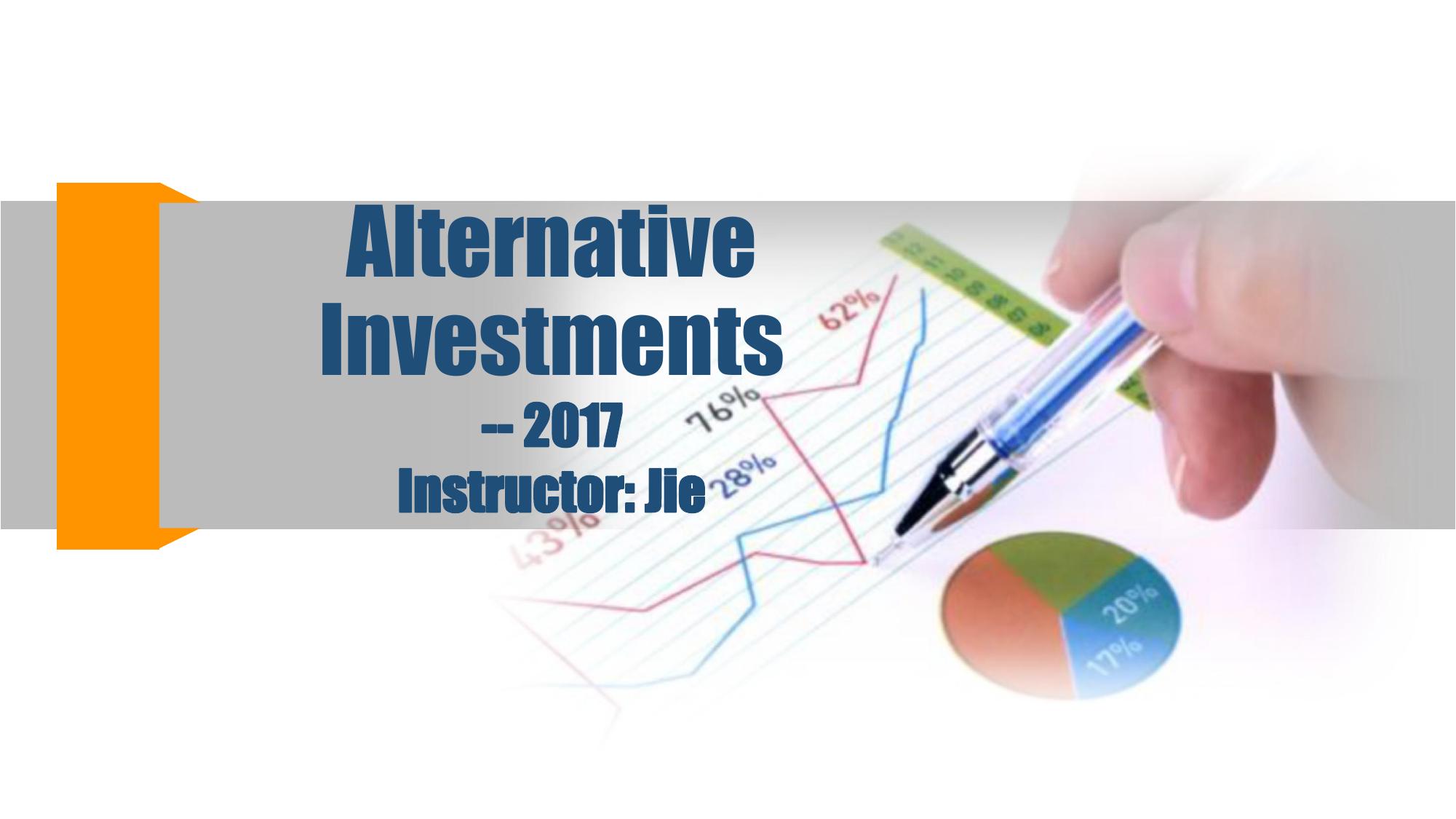 Alternative Investments by Unknown