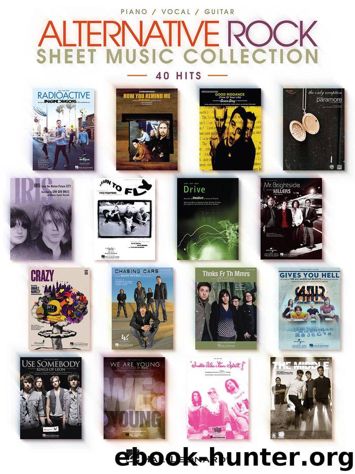 Alternative Rock Sheet Music Collection by Hal Leonard Corp