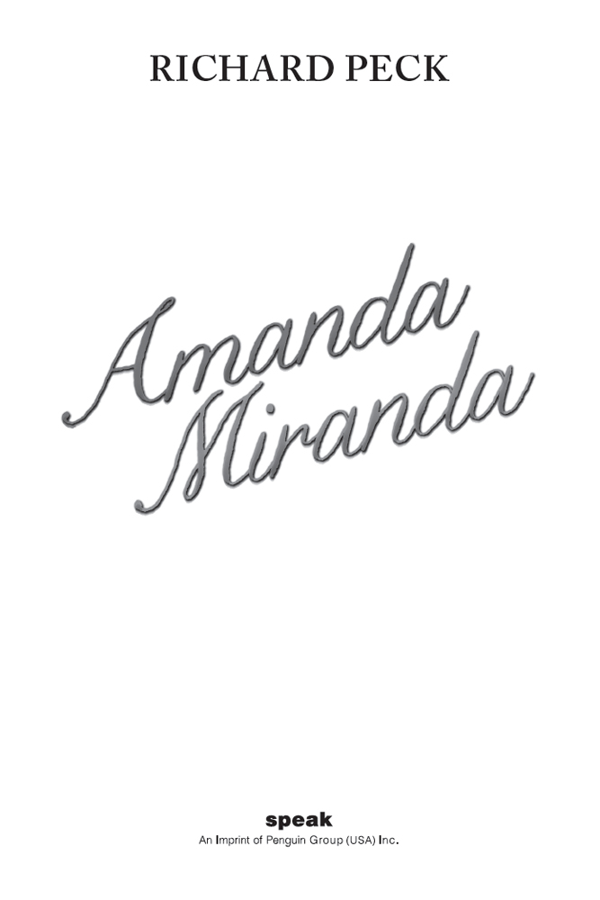 Amanda/Miranda by Richard Peck