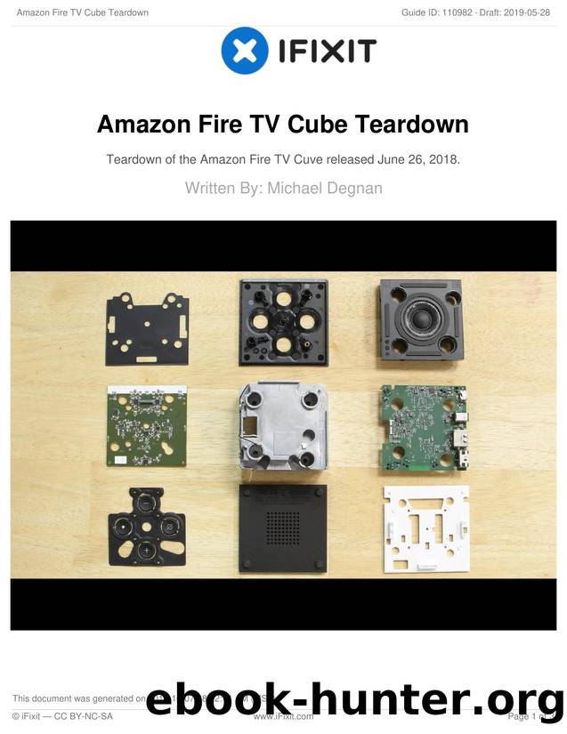Amazon Fire TV Cube Teardown by Unknown