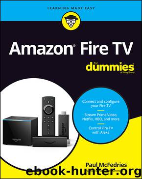 Amazon Fire TV For Dummies by Paul McFedries