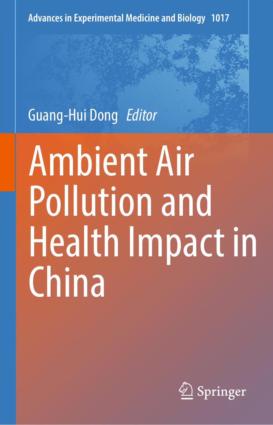 Ambient Air Pollution and Health Impact in China by Guang-Hui Dong (eds.)