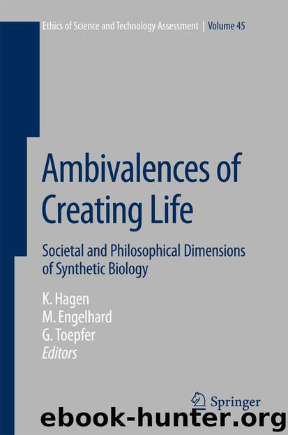 Ambivalences of Creating Life by Kristin Hagen Margret Engelhard & Georg Toepfer