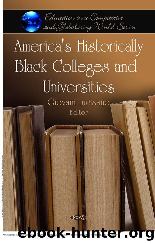 America's Historically Black Colleges and Universities by Giovani Lucisano