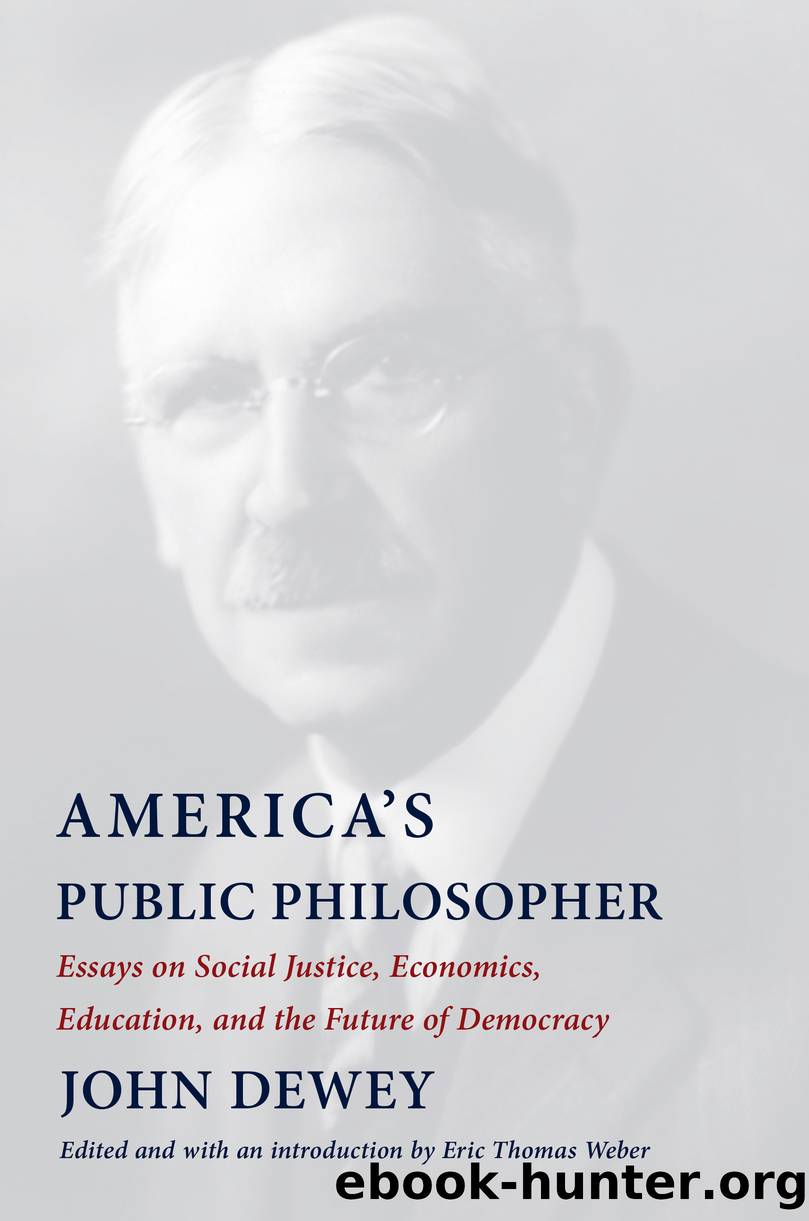 America's Public Philosopher by John Dewey