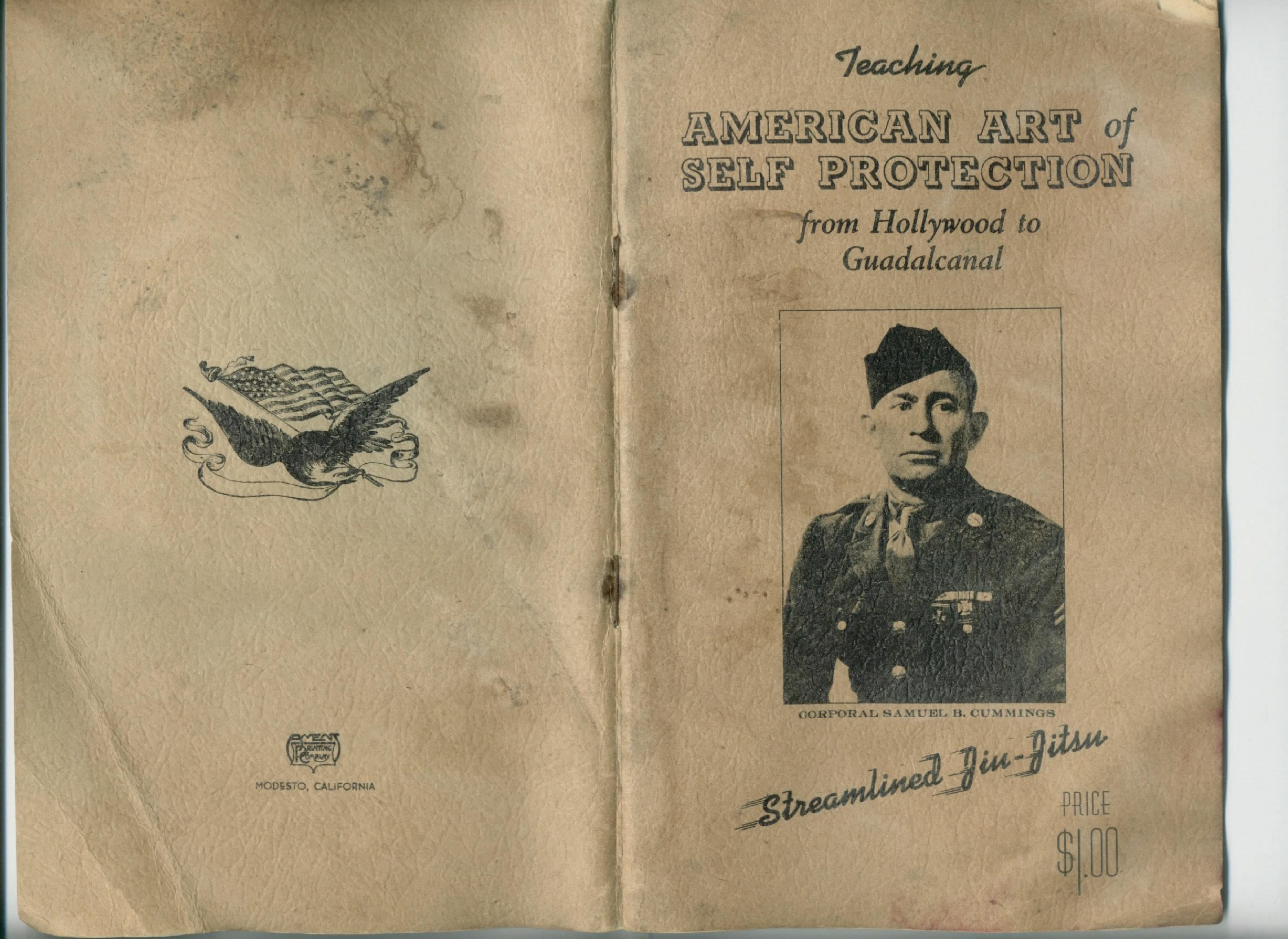 American Art of Self Protection by Samuel B. Cummings