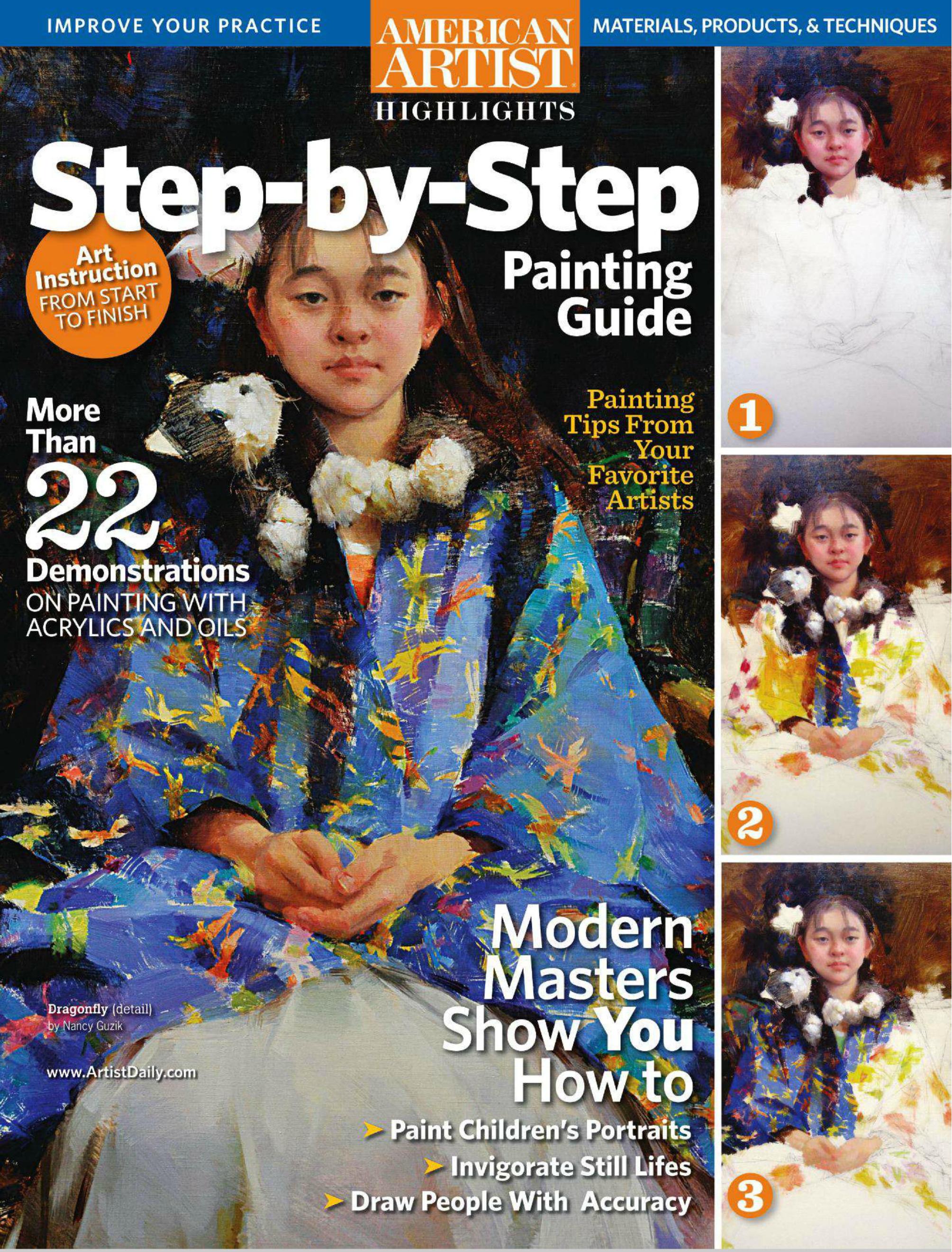 American Artist Highlights: Step-by-Step Painting Guide by Unknow