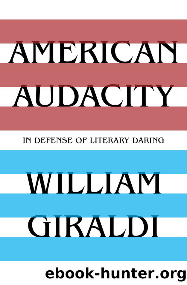 American Audacity by William Giraldi