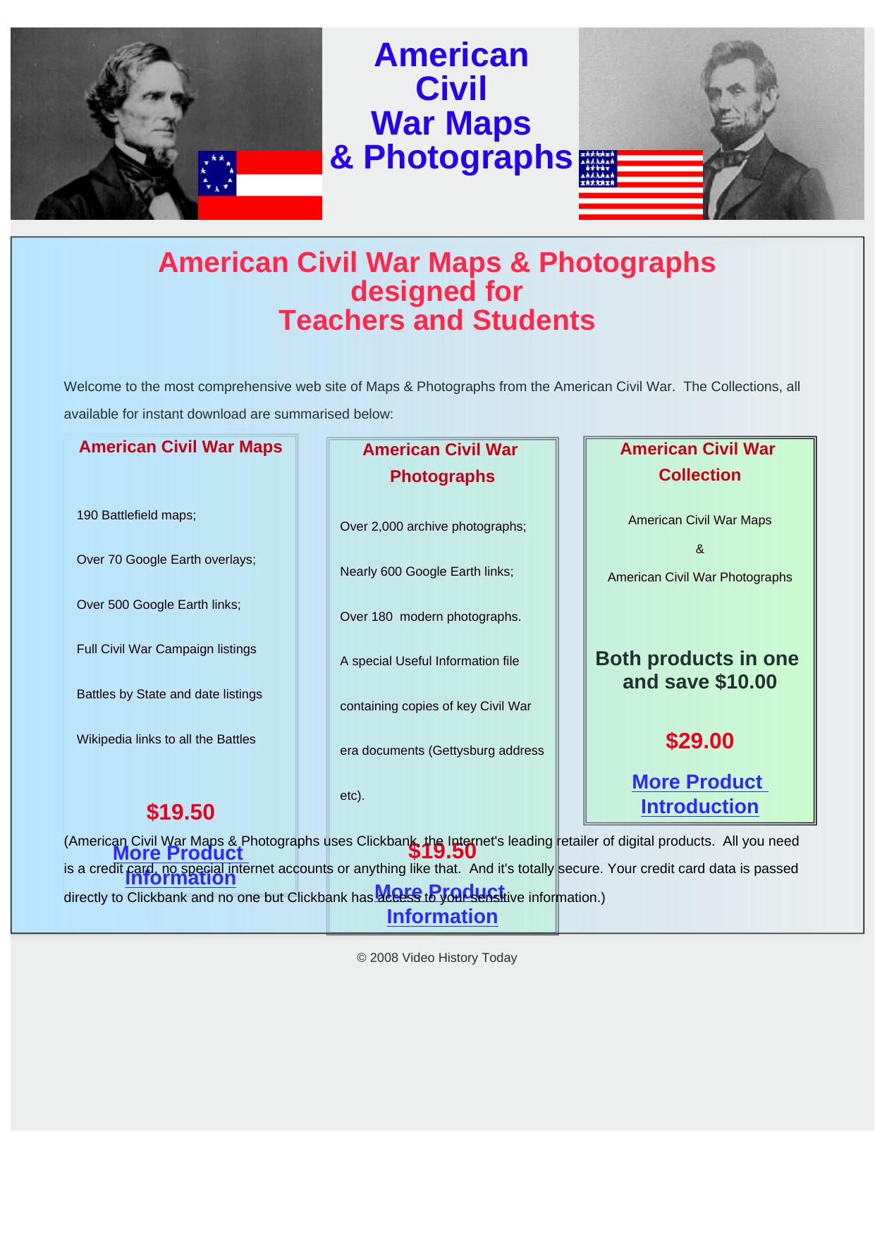 American Civil War Maps & Photographs. by Best of Kuszter's Collection