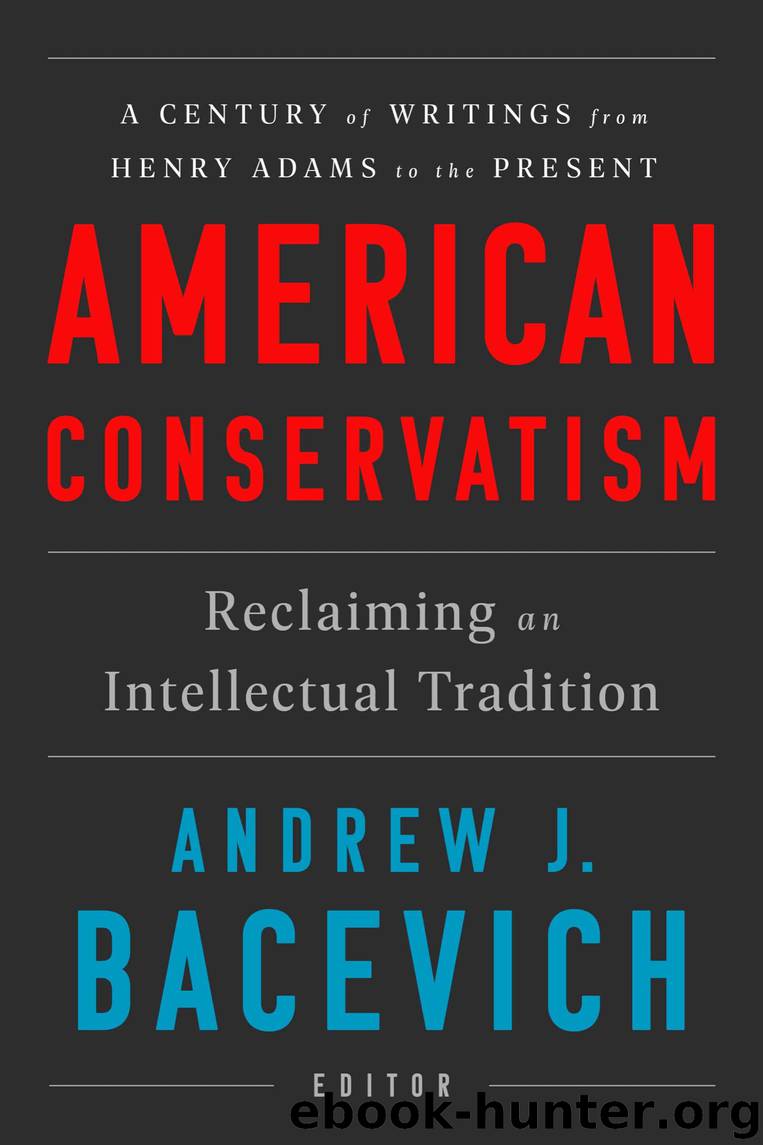 American Conservatism by Andrew J. Bacevich