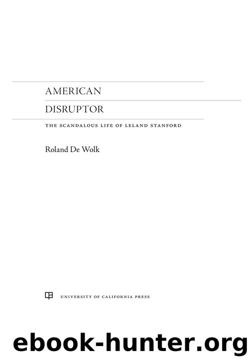 American Disruptor by Roland De Wolk