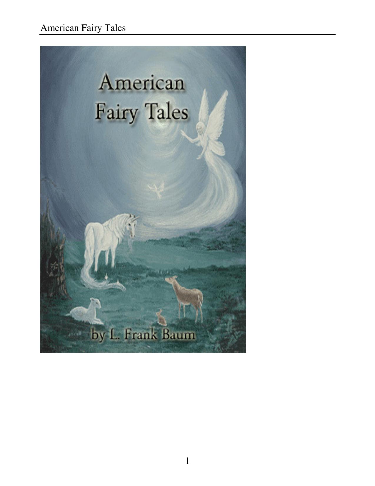 American Fairy Tales by L. Frank Baum