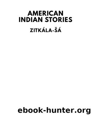 American Indian Stories by Unknown