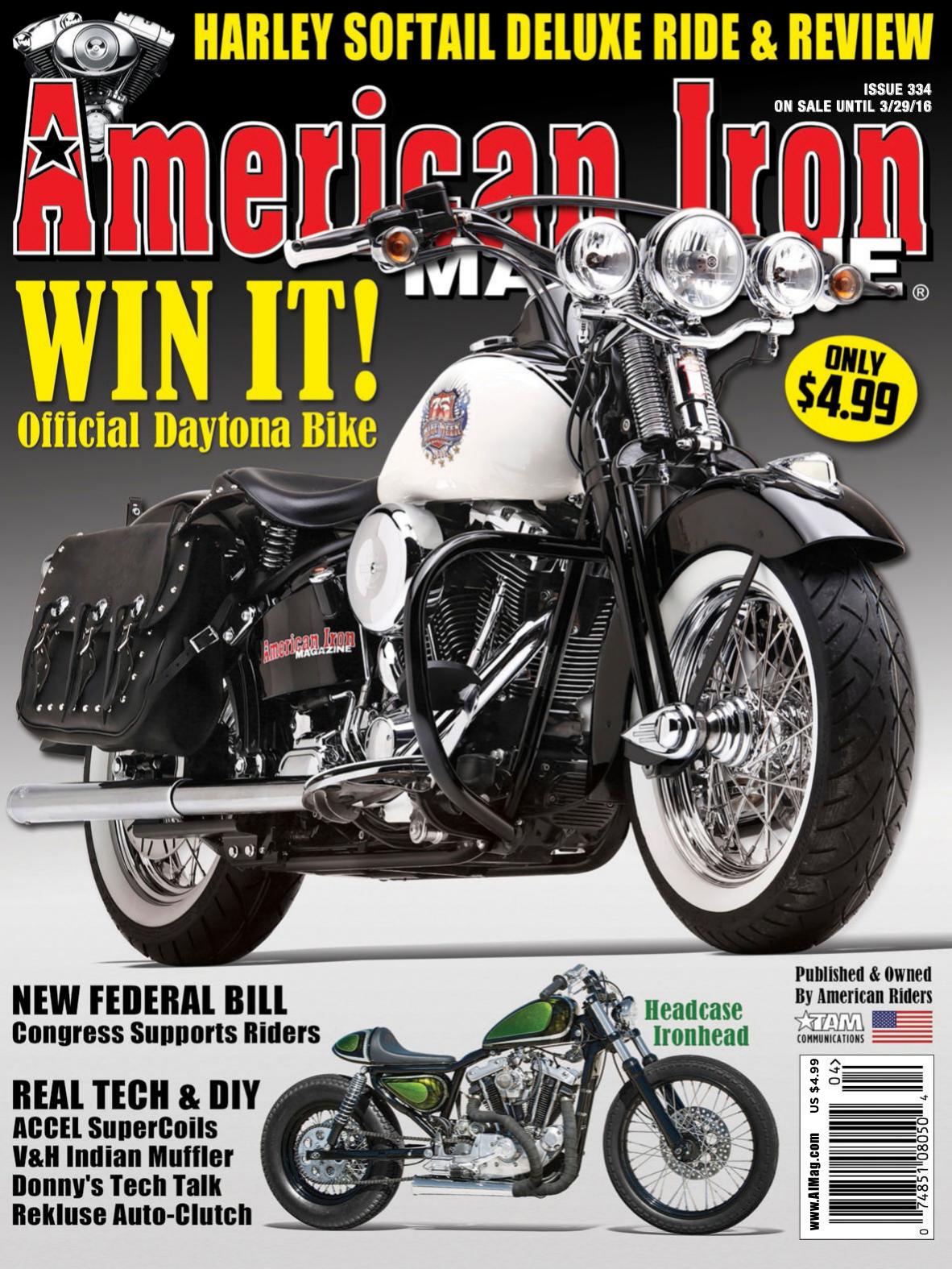 American Iron Magazine - Issue 334, 2015 by Unknow