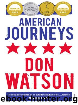 American Journeys by Don Watson