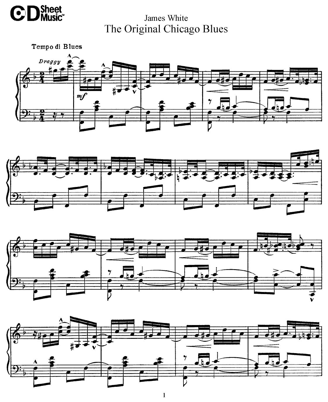 American Piano Music: James White by WBaxley Music Subito Music Corp & Stephens Pub. Co