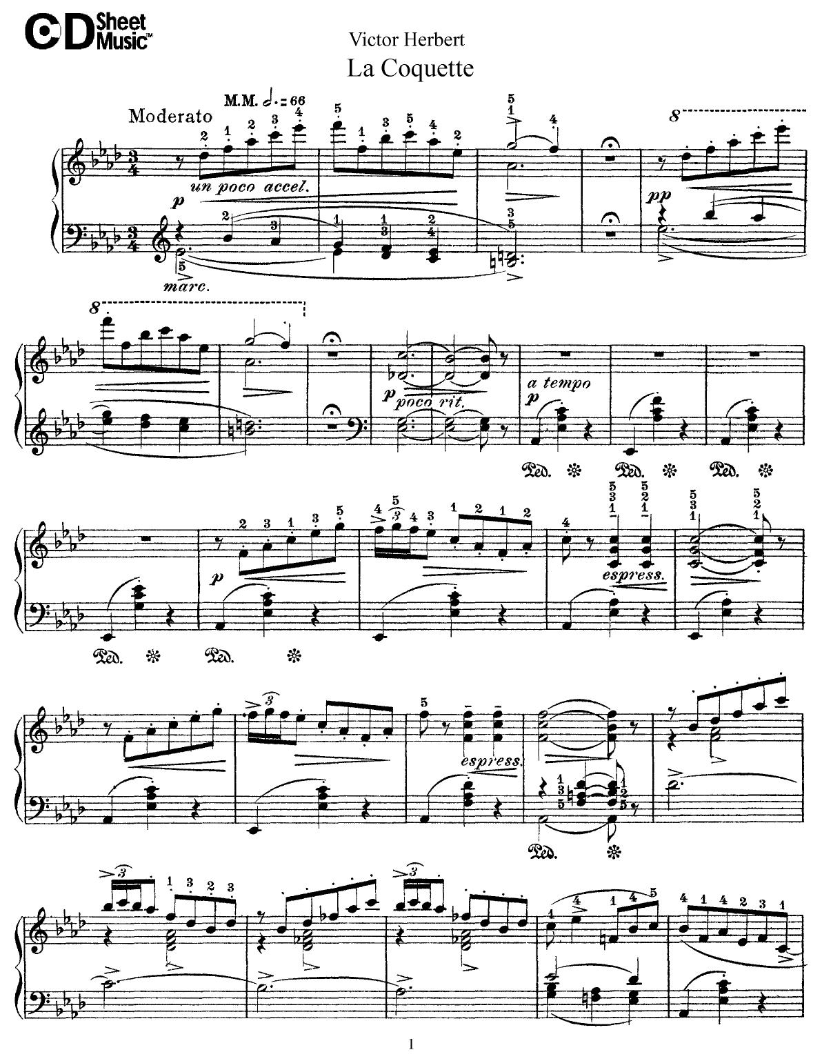 American Piano Music: Victor Herbert by WBaxley Music Subito Music Corp & Stephens Pub. Co