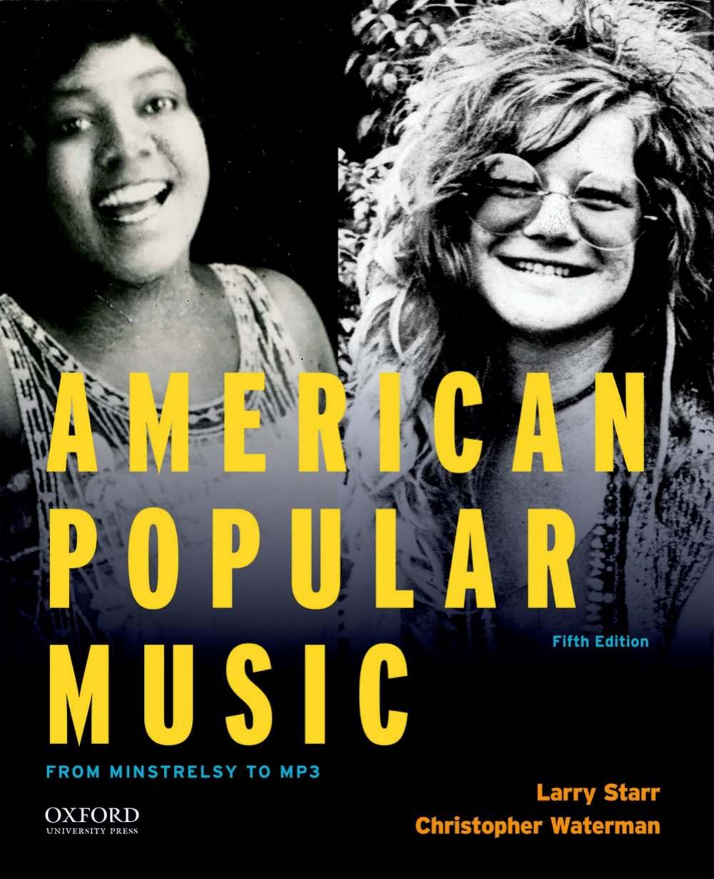 American Popular Music: From Minstrelsy to MP3, FIFTH EDITION by Www.Yutou.Org