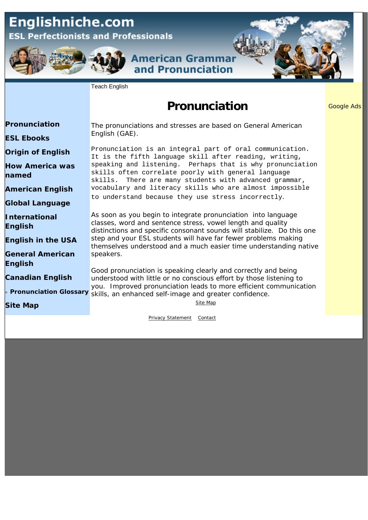 American Pronunciation. by Best of Kuszter's Collection