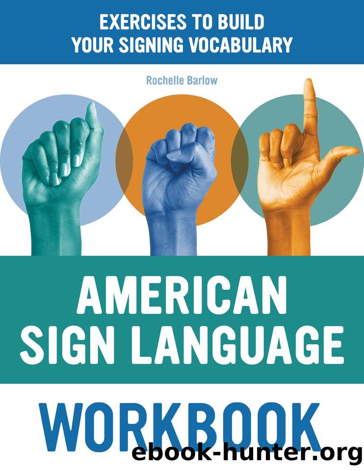 American Sign Language Workbook: Exercises to Build Your Signing Vocabulary by Barlow Rochelle
