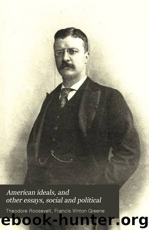 American ideals by Theodore Roosevelt