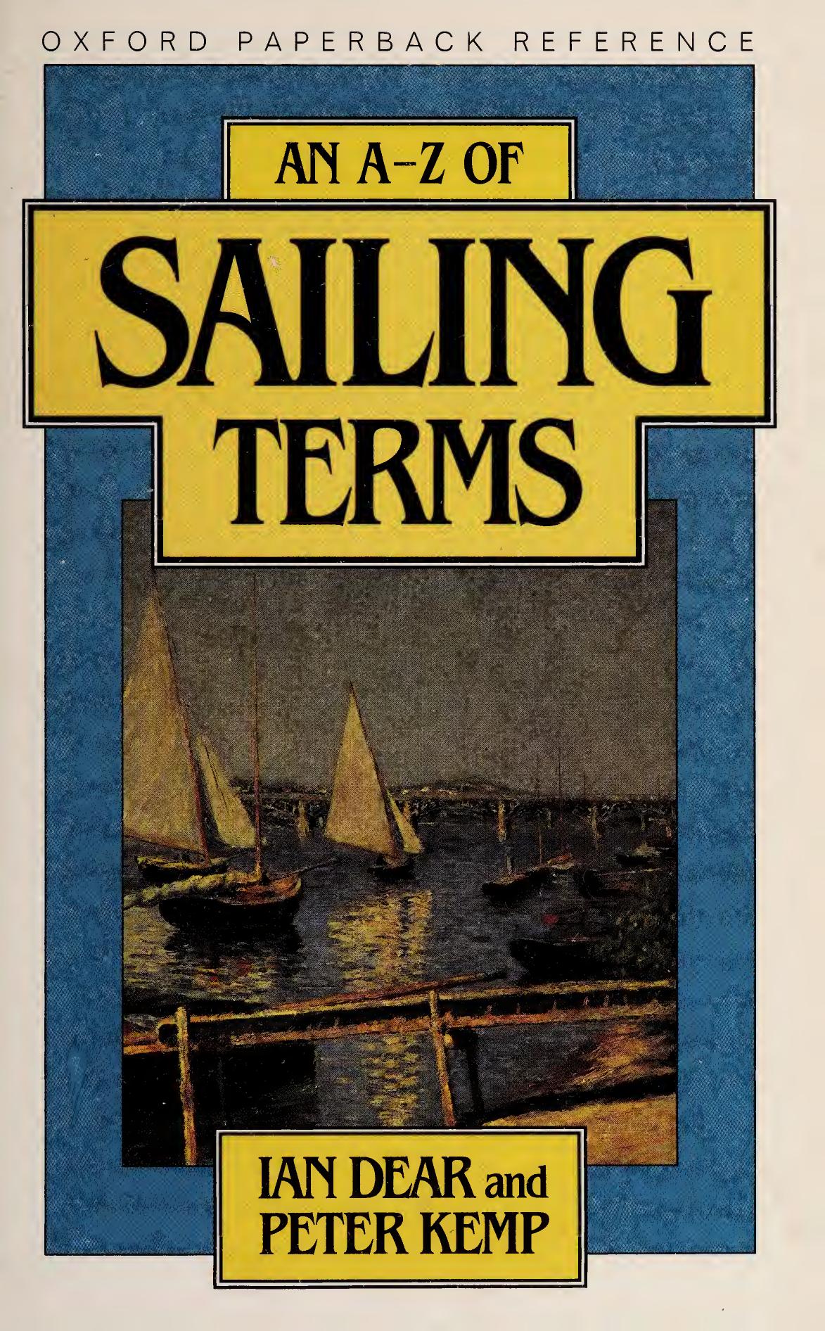 An A-Z of sailing terms by None